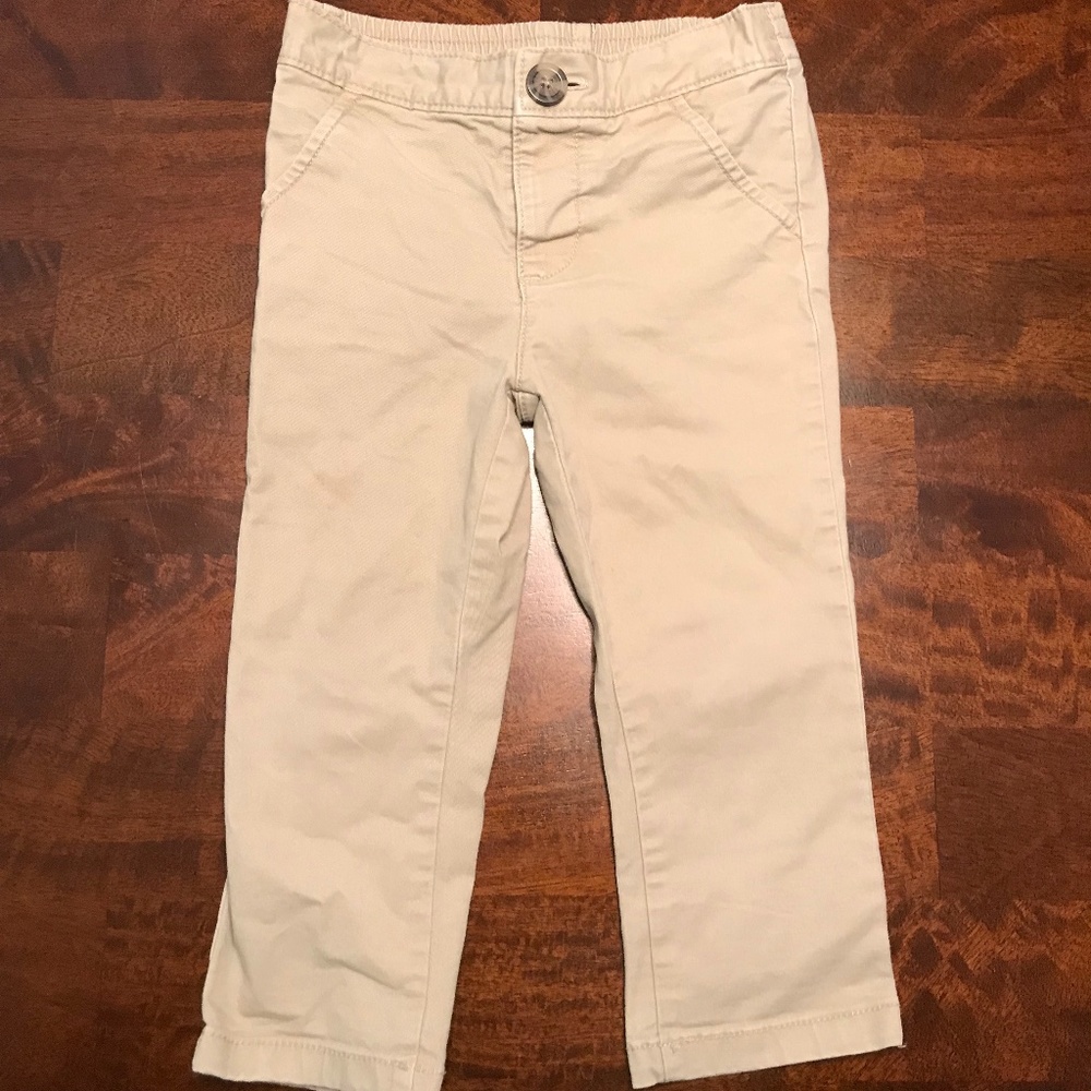 Toddler Baby Boy Pants - Khaki - 12-18 MO